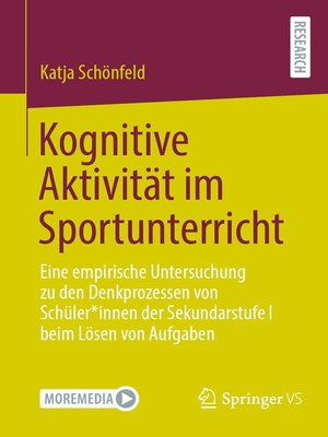 cover image of Kognitive Aktivität im Sportunterricht
